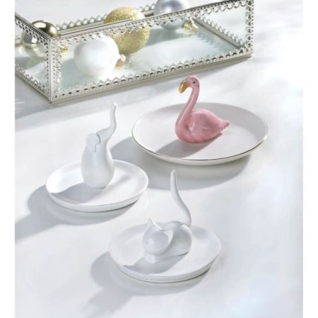 FLAMINGO RING DISH